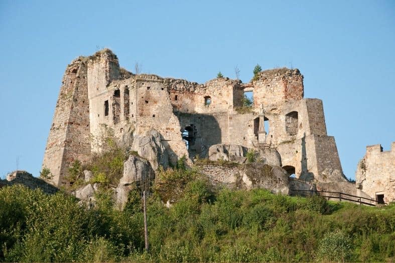 Zamek Kamieniec ruins