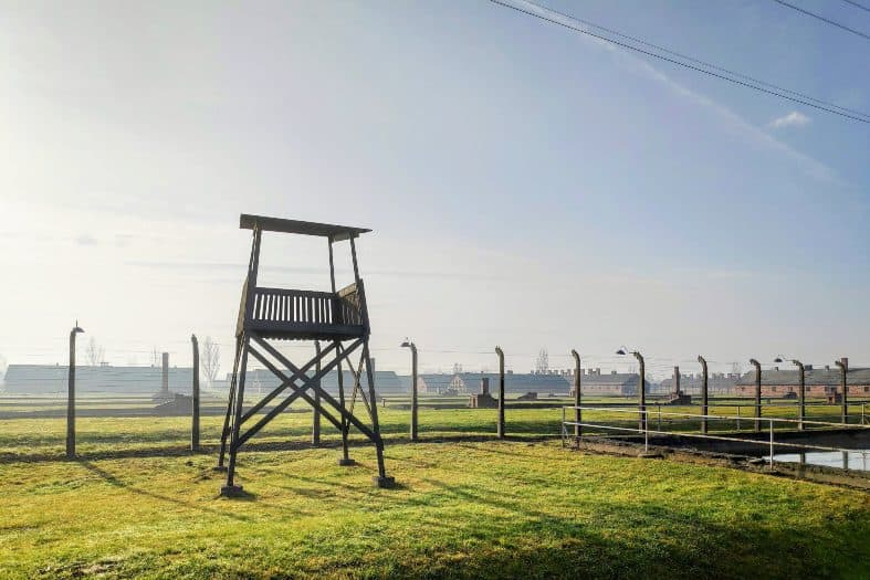 guard tower at Birkenua