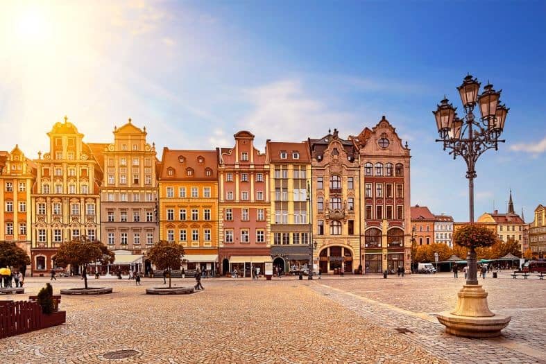 Lodz has a beautiful historic old town
