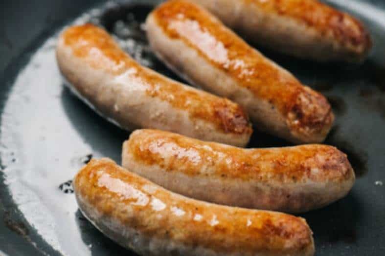 a polish sausge called a Kiełbasa
