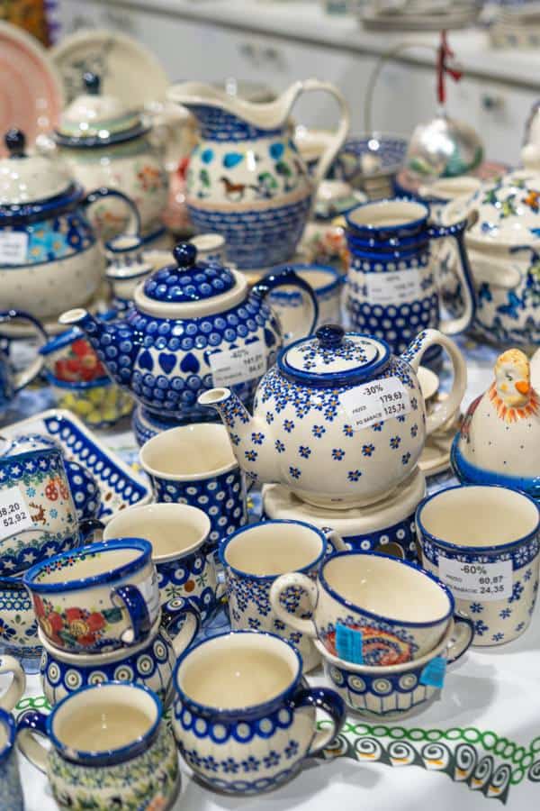 Bolesławiec Pottery is one of the best souvenirs from Poland