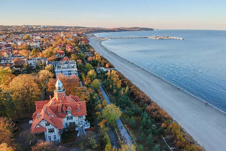 The Baltic Coast at Sopot